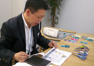エアロフィットについて話す花川さん
