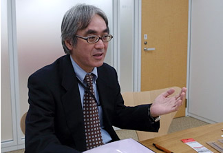 開発担当の篠原勝さん