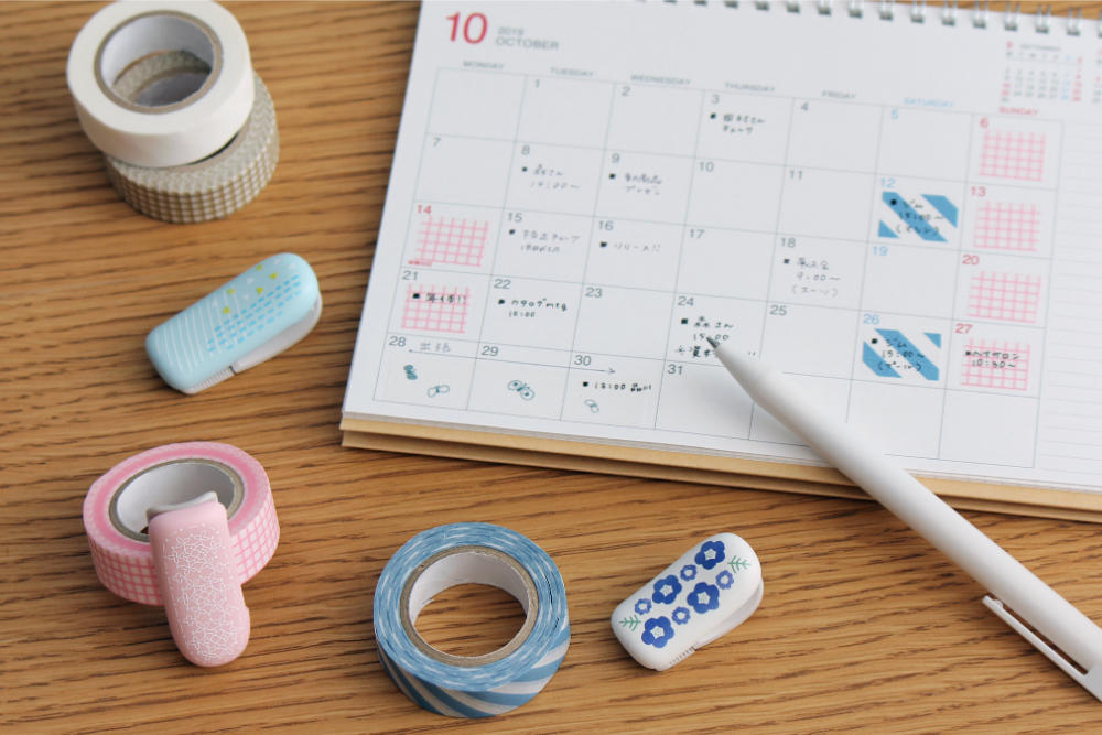 写真：「カルカットクリップ限定柄（ナチュラルガーデン）」使用イメージ