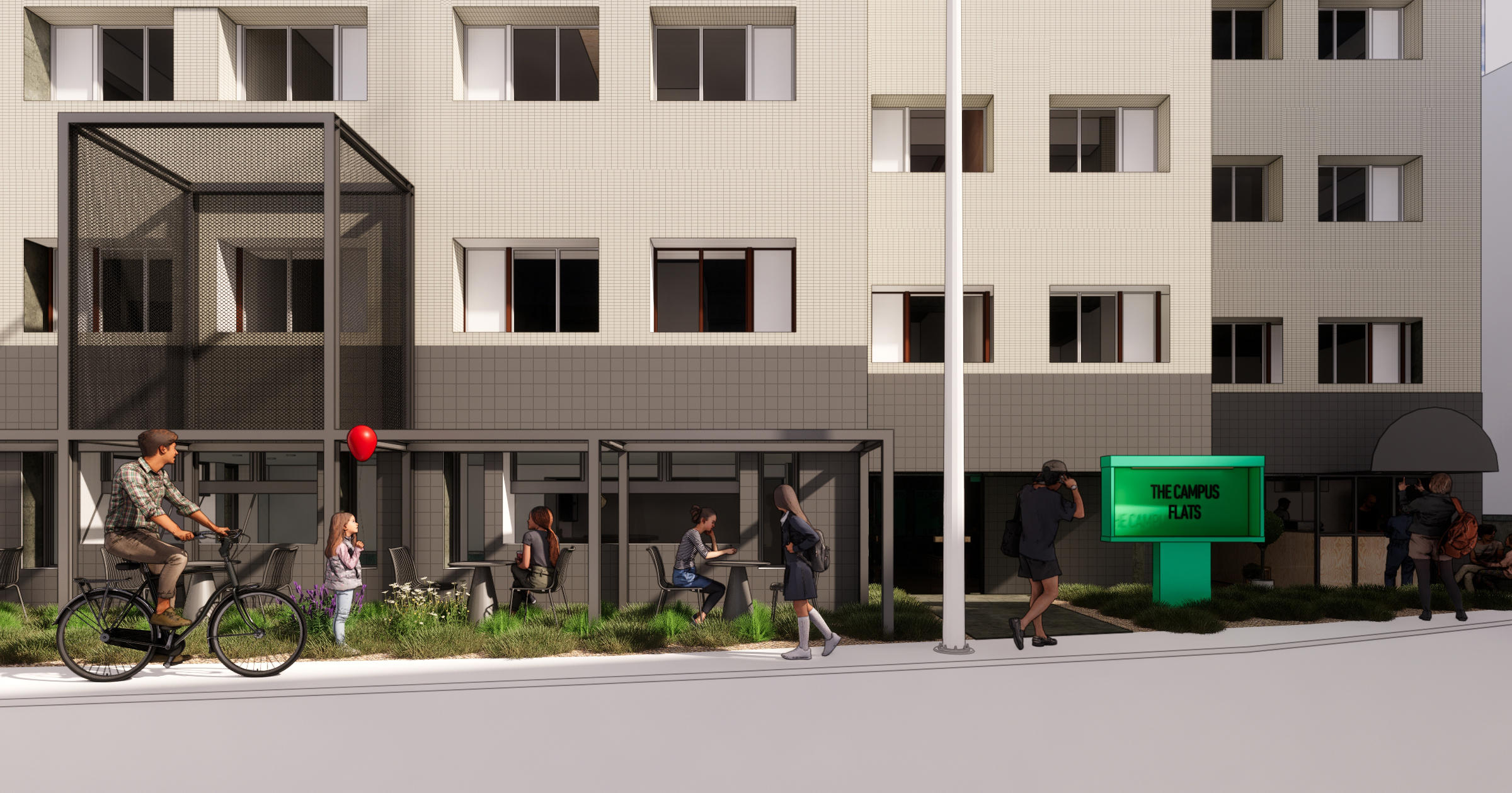 暮らしの中に、実験を。コクヨが新たな集合住宅を提案「THE CAMPUS FLATS Togoshi」7月オープン決定