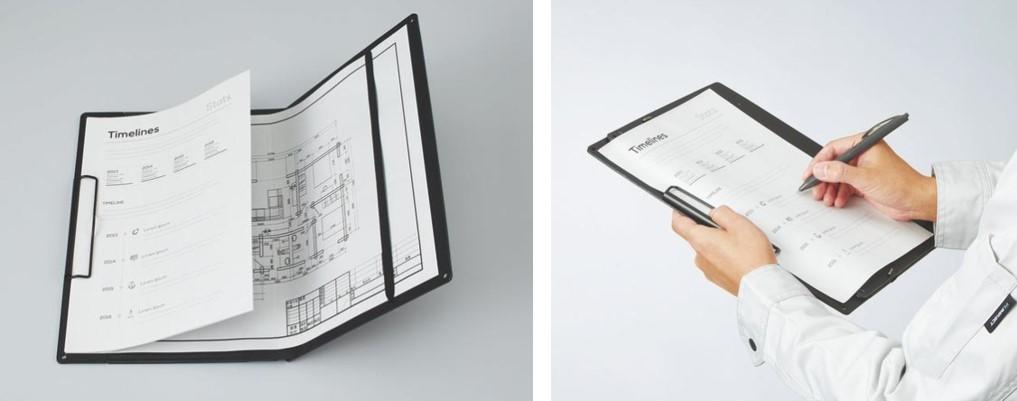 A3とA4を選んで使えるクリップボード