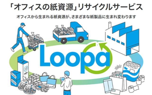 紙資源リサイクルサービス「カウネットLoopa safe」「カウネットLoopa Mix」のサービス対象エリアを大幅に拡大