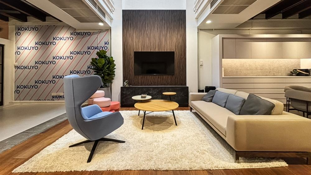 シンガポールのコクヨとLamexの拠点を統合移転した新ショールーム兼