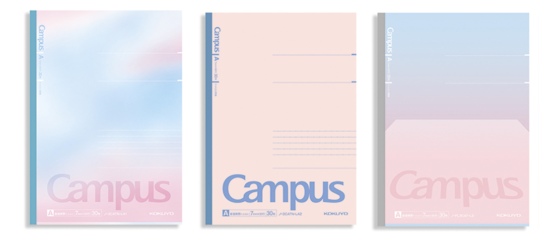 限定デザインのキャンパスパックノート3種を発売｜ニュース｜ニュース