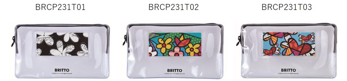 ROMERO BRITTO クリアポーチ