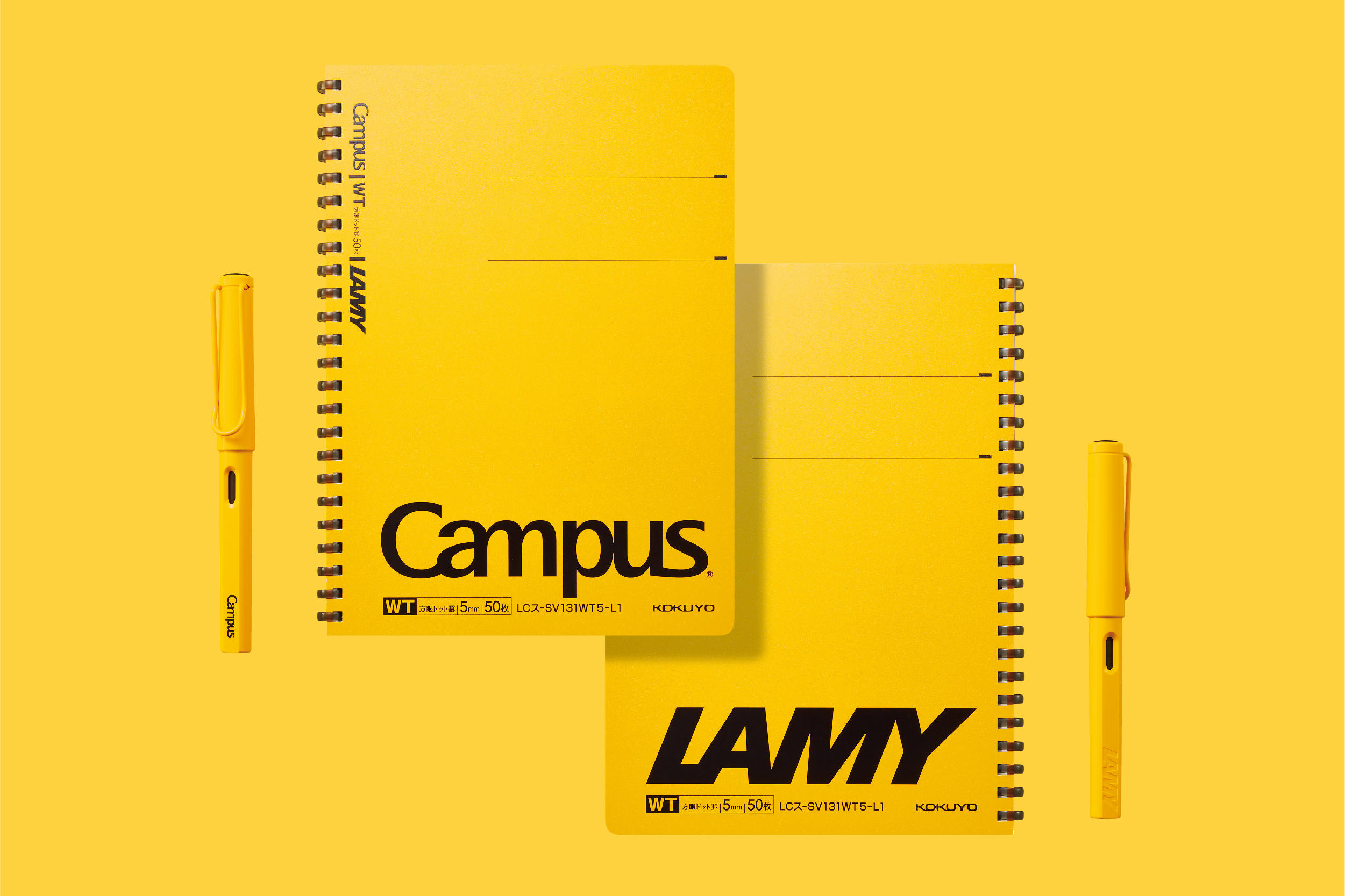 LAMY safari とコラボレーションした「Campusソフトリングノート」を 