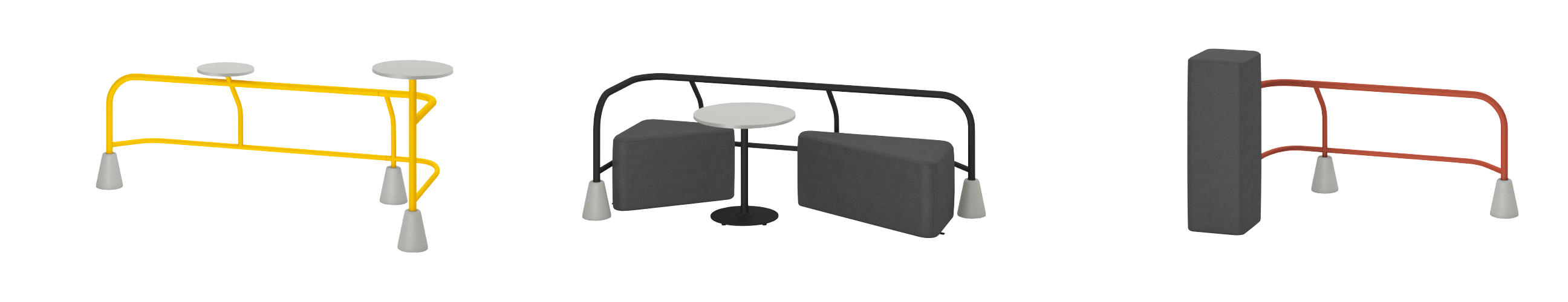 左から「maruタイプ」、「sankakuタイプ」、「shikakuタイプ」