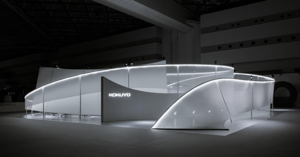 オルガテック東京2025に出展したコクヨブースの外観
