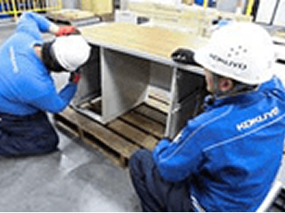 デスクの解体・分別